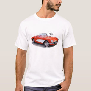 Chevrolet Corvette Vette 1956 'tshirt 56 Tee Shirt