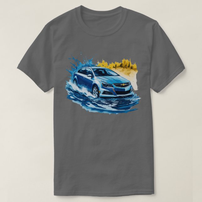 Chevrolet Cruze 2010 T Shirt (Design framsida)