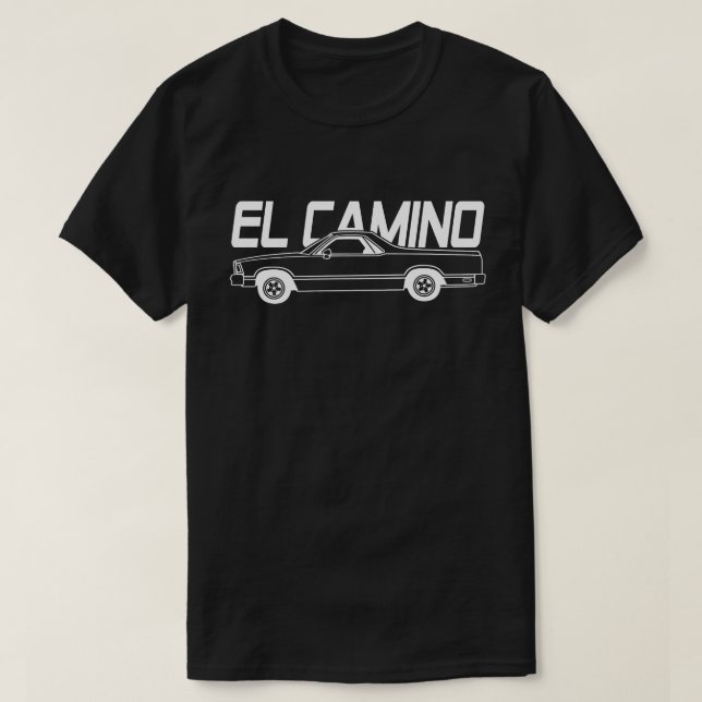 Chevrolet El Camino 1978 T Shirt (Design framsida)