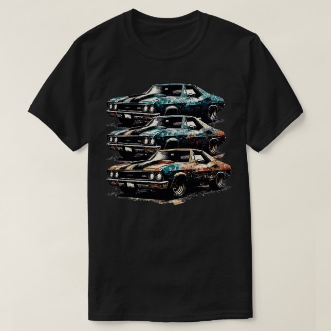 Chevrolet El Camino 23 T Shirt (Design framsida)