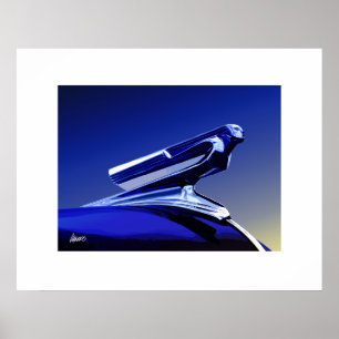 Chevrolet Huva Ornament Poster