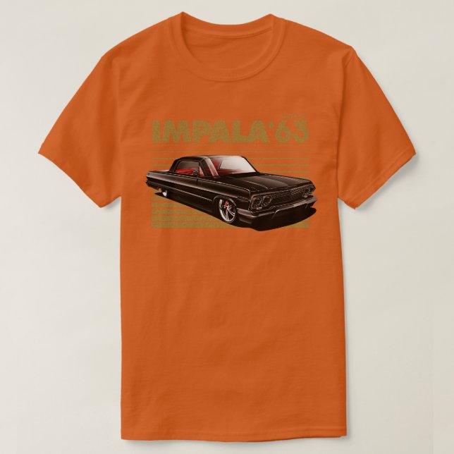 CHEVROLET IMPALA 1 T SHIRT (Design framsida)