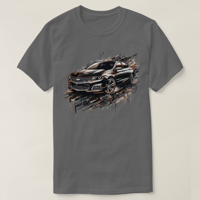 Chevrolet Impala 2 T Shirt (Design framsida)