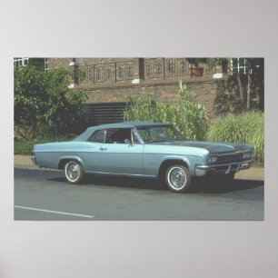 Chevrolet Impala toppensport 1966 Poster