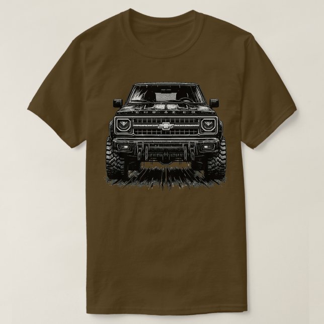 Chevrolet K5 Blazer 10 T Shirt (Design framsida)