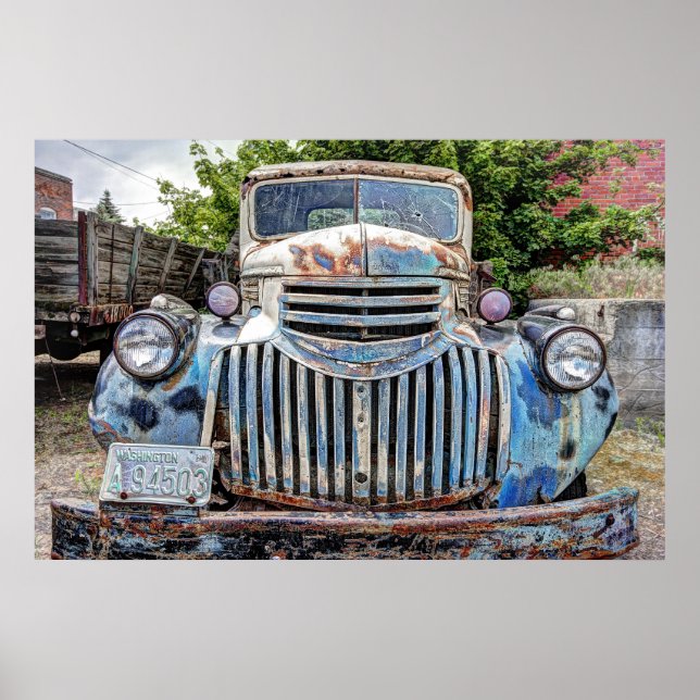 CHEVROLET LASTBIL 1946 POSTER (Framsidan)