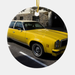 Chevrolet Malibu Classic Julgransprydnad Keramik