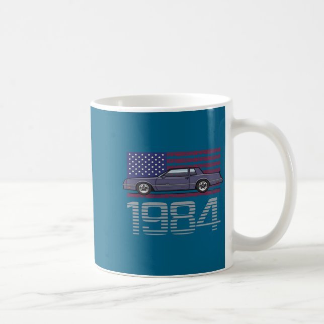 Chevrolet Monte Carlo Blue 1984  Kaffemugg (Höger)