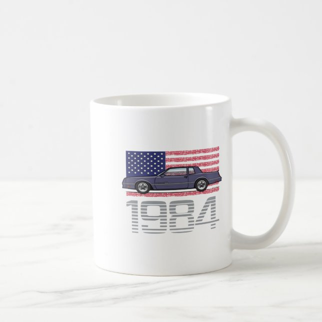 Chevrolet Monte Carlo Blue 1984  Kaffemugg (Höger)