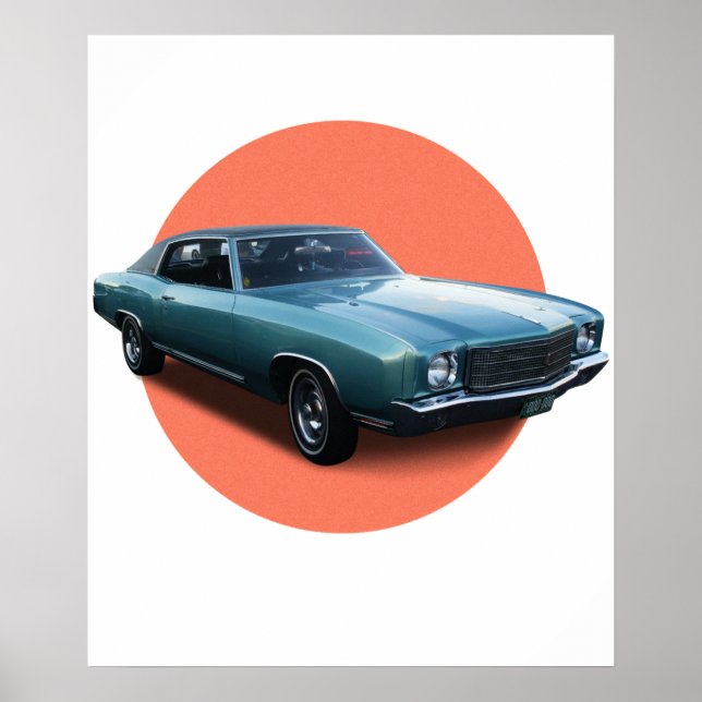 Chevrolet Monte Carlo Poster (Framsidan)