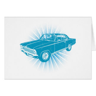 Chevrolet Nova 1966 SS Hälsningskort