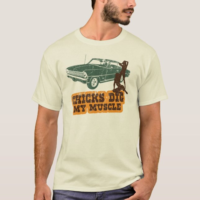 Chevrolet Nova 1967 SS Tee (Framsida)