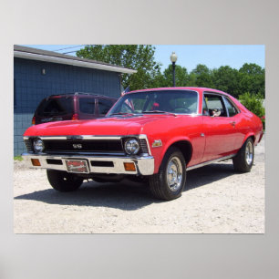 Chevrolet Novaaffisch 1972 Poster