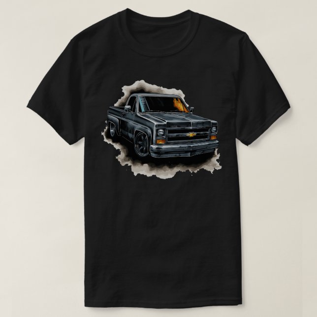 Chevrolet pickup t shirt (Design framsida)