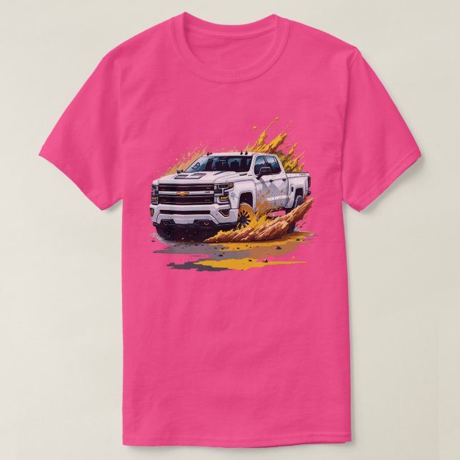 Chevrolet Silverado 2 T Shirt (Design framsida)