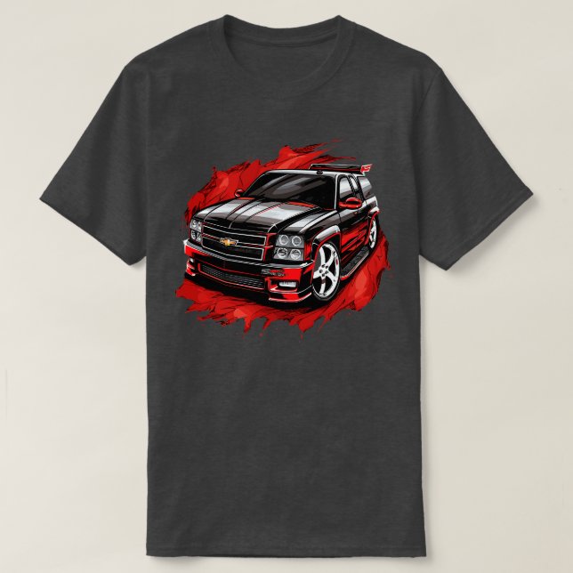 Chevrolet Silverado 5 T Shirt (Design framsida)