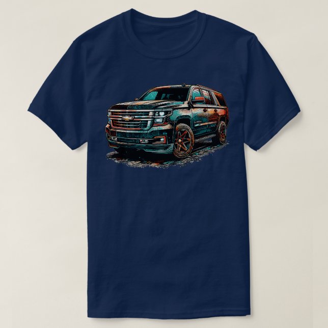 Chevrolet Suburban 13 T Shirt (Design framsida)