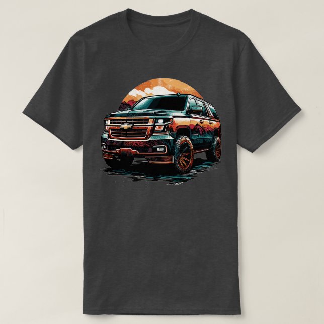Chevrolet Suburban 18 T Shirt (Design framsida)