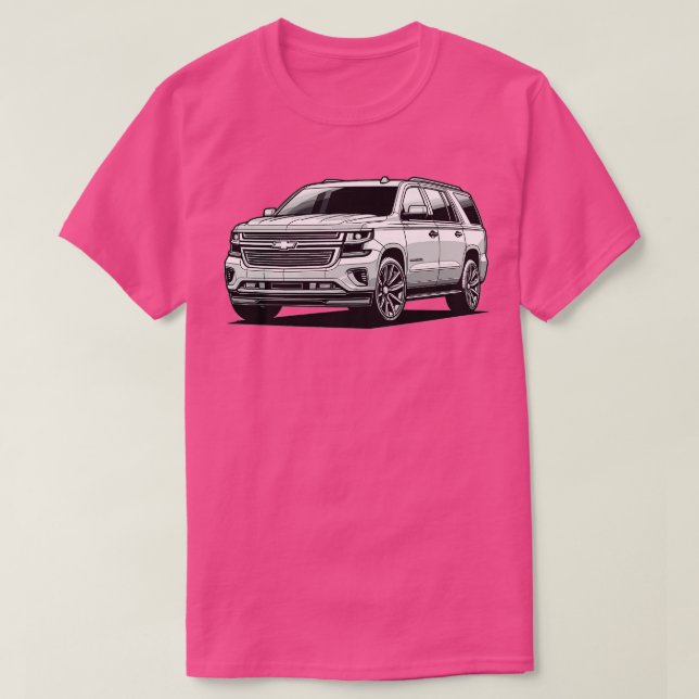 Chevrolet Suburban 7 T Shirt (Design framsida)
