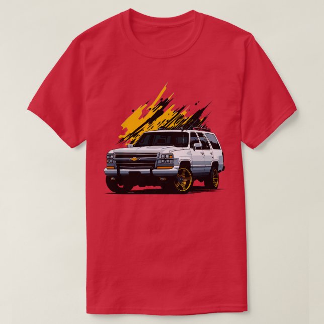 Chevrolet Tahoe T Shirt (Design framsida)