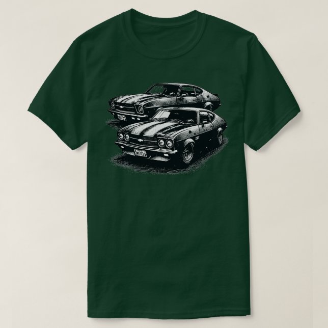 Chevrolet Vega 13 T Shirt (Design framsida)