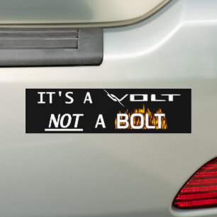 Chevrolet Volt inte en bolt Bildekal