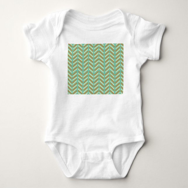 Chevron 1970-talet t shirt (Framsida)