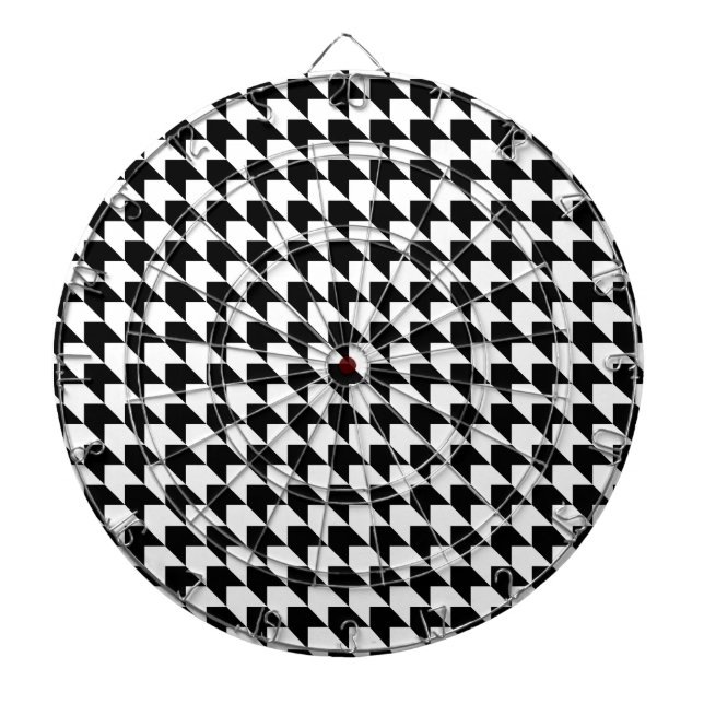 Chevron Black n White Darttavla (Framsidan)