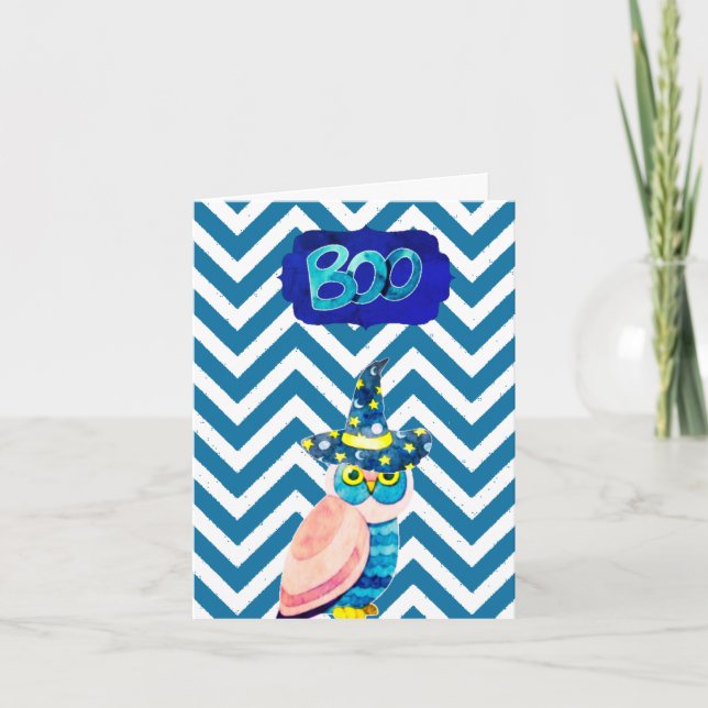 Chevron Boo Kort (Framsida)