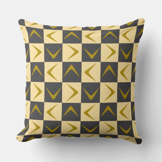 Chevron Boxes Kudde (Framsida)