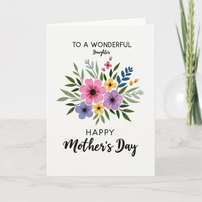 Chevron Celebration Blossom-kort Kort (Framsida)