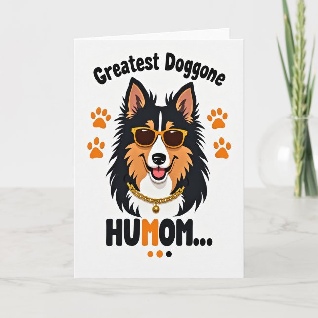 Chevron Cool Canine-kort Kort (Framsida)