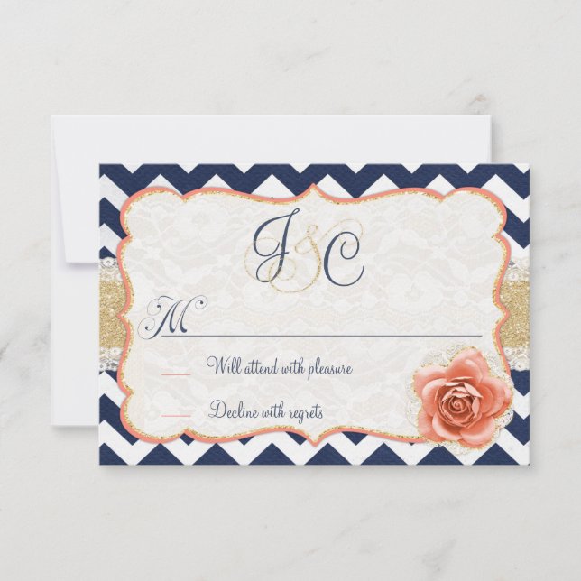 Chevron Garden OSA för in kort (Framsida)