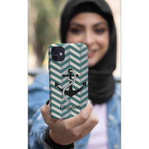 Chevron Geometric Nautical Namn