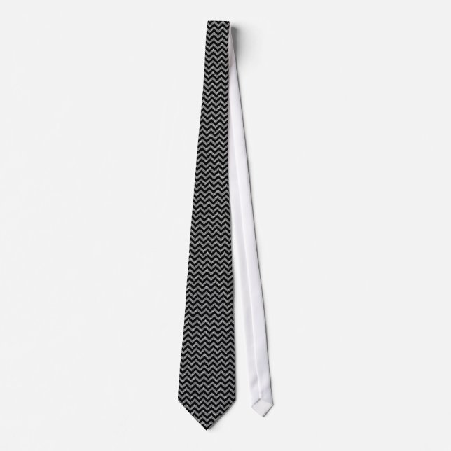 Chevron Glitter look Tie Slips (Framsida)