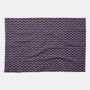 Chevron Glitter look Towel Kökshandduk