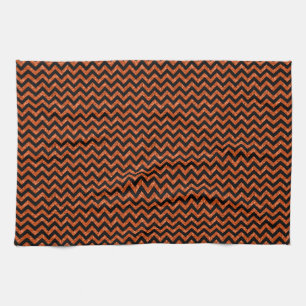 Chevron Glitter look Towel Kökshandduk