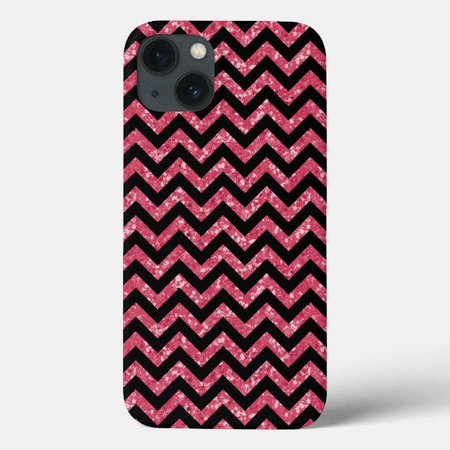 Chevron Glitter Titta iPad Air BT Fodral (Baksida)