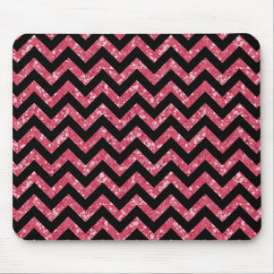 Chevron Glitter Titta Mousepad Musmatta