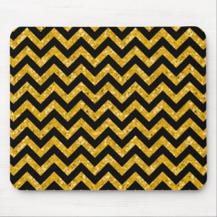 Chevron Glitter Titta Mousepad Musmatta