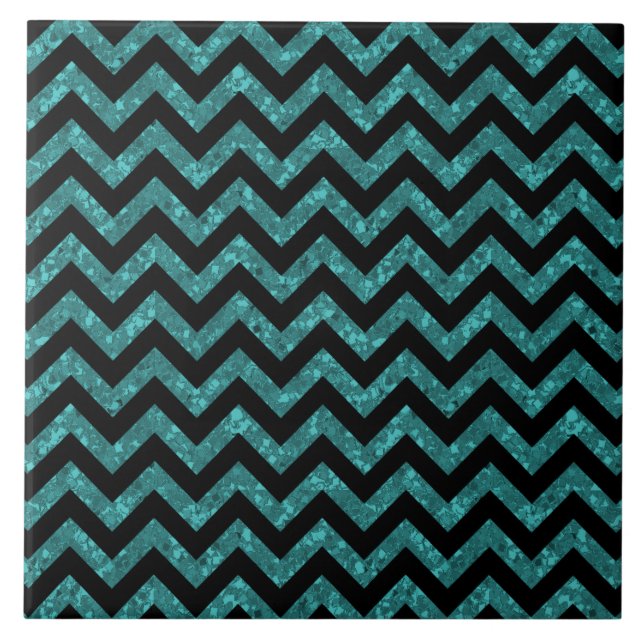 Chevron Glitter Titta Tile Kakelplatta (Framsidan)