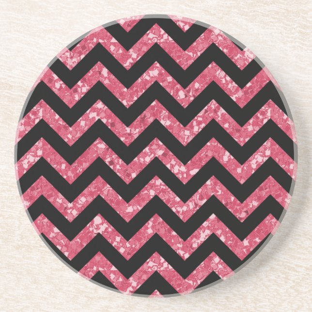 Chevron Glitter Titta Underlägg (Framsidan)