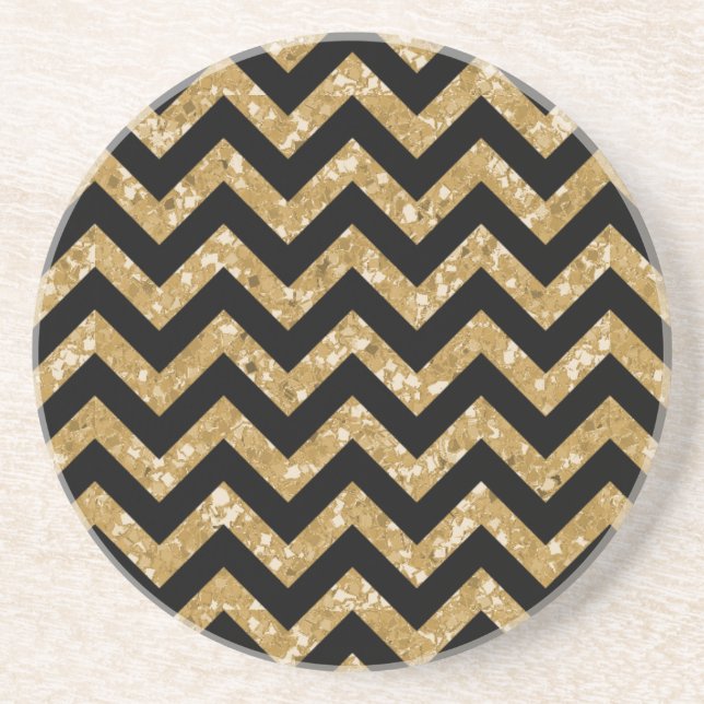 Chevron Glitter Titta Underlägg (Framsidan)