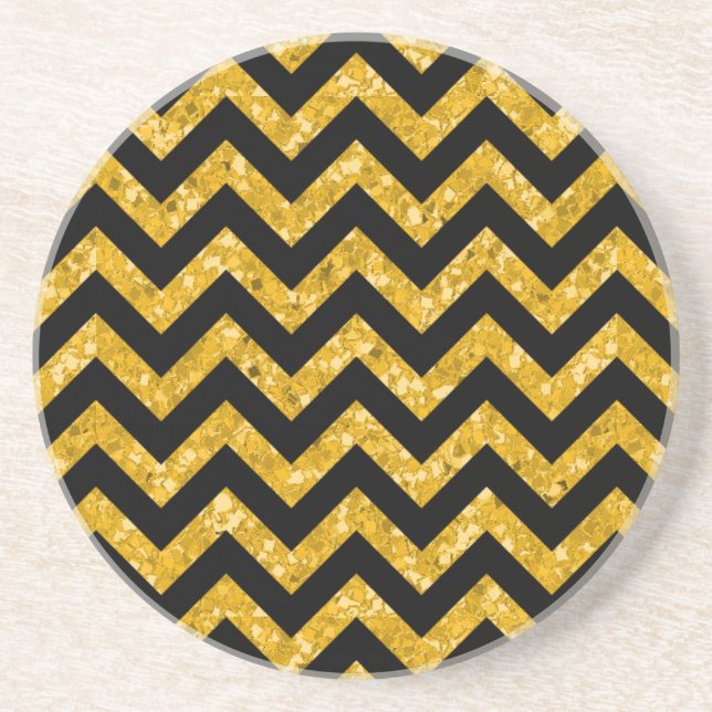 Chevron Glitter Titta Underlägg (Framsidan)