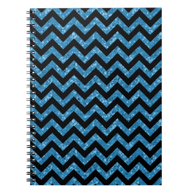 Chevron Glitter-utseende - bärbar dator Anteckningsbok (Framsidan)
