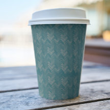 Chevron, Herringbone Mönster, turkos