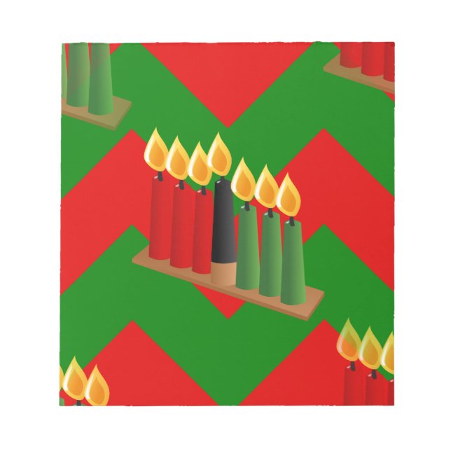 chevron kwanzaa anteckningsblock (Framsida)