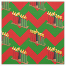 Chevron kwanzaa julafton christmas-väv