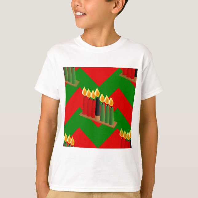 chevron kwanzaa t-shirt (Framsida)