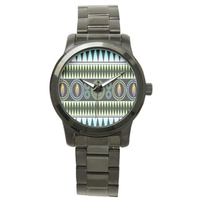 Chevron Mönster Armbandsur (Framsida)